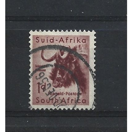 SouthAfrica.SG152 1d Black Wildebeest.Fine Used.Aug25d