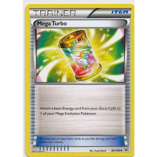 Pokemon Roaring Skies #86/108 Mega Turbo