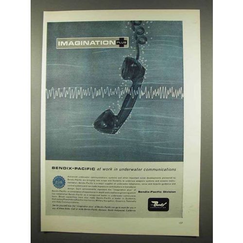 1962 Bendix-Pacific Underwater Communication Ad