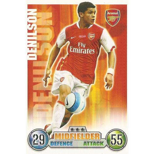 Topps Match Attax 2007/08 Cards: Arsenal - Midfielder, Denílson (Pereira Neves)
