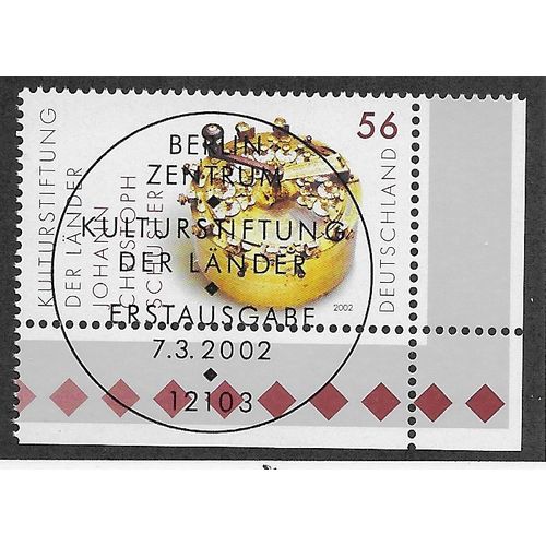 GER 2002 56c 'CULTURAL FOUNDATION OF THE FEDERAL STATES' FINE USED (EBID59-457)