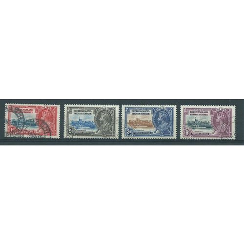 bechuanaland used silver jubilee set sg111 sg 111