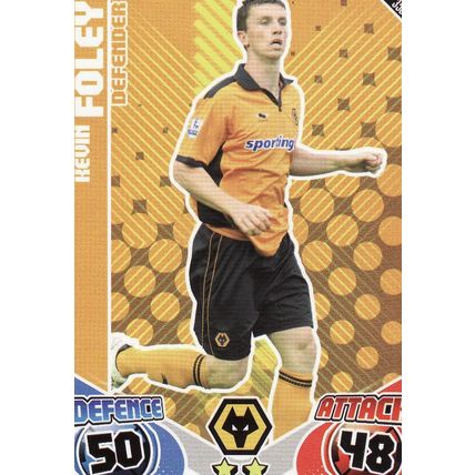 Match Attax 2010/2011 350 Kevin Foley Woverhampton Wanderers