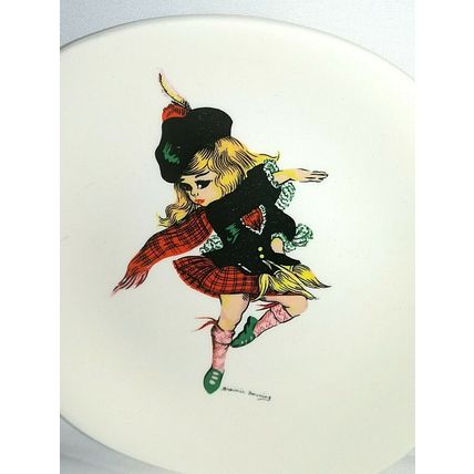 BROWNIE DOWNING CERAMICS, J.H. Weatherby + Sons 1963, Vintage Dish, Very Rare.