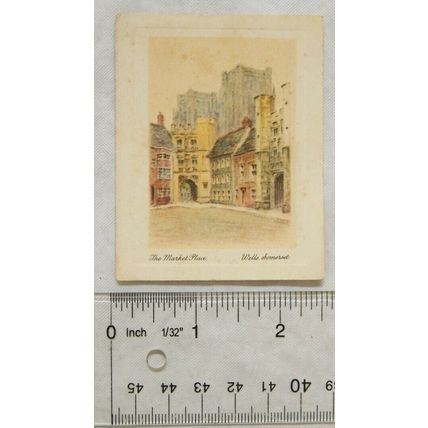 1928 De Reszke England No. 2 The Market Place, Wells