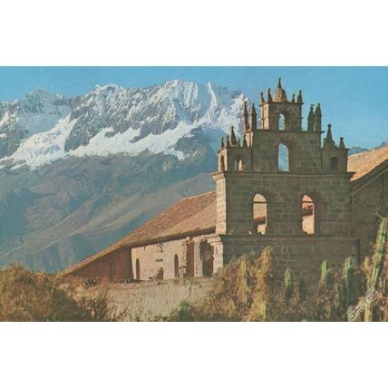 Tiobamba Cuzco Mt Chicon Peru Postcard