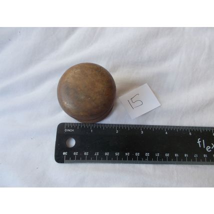 DOOR KNOBS WOODEN ( 15) (09/01) # #