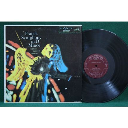 Charles Munch - Franck: Symphony in D Minor - LM 2131 - EX+