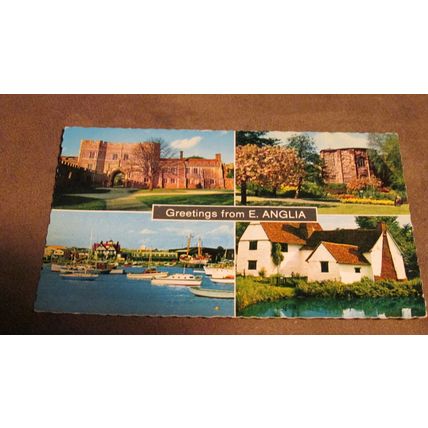 1970s Constance Postcard - East Anglia scenes - Suffolk / Essex / Norfolk