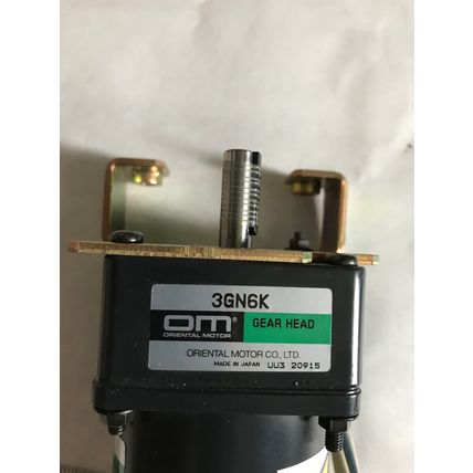 OM ORIENTAL MOTOR 3GN6K GEAR HEAD ,OM 3IK15GN-A MOTOR 15W 100V 0.4A,AD