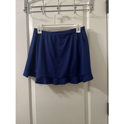 1pc St. John's Bay Women's Swim Skirt with Attached Insert Size 16 Blue