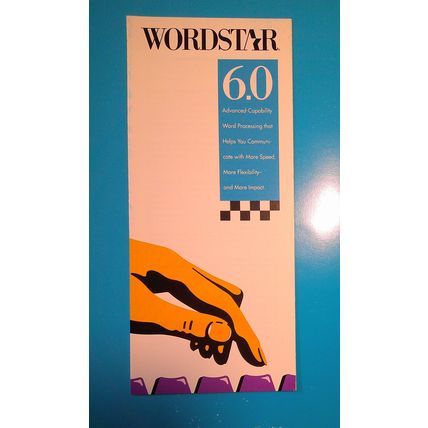 Wordstar Press Kit, 1990 - Brochure and promo literature