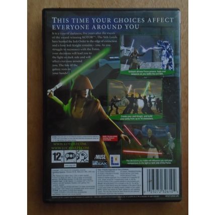 Star Wars Knights of the Old Republic II: The Sith Lords PC CD