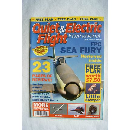 2006 Quiet & Electric Flight Magazine - July + Plans