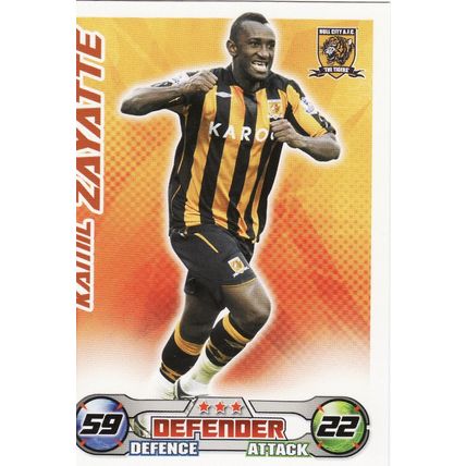 Match Attax Extra 2008/2009 Kamil Zayatte Hull City