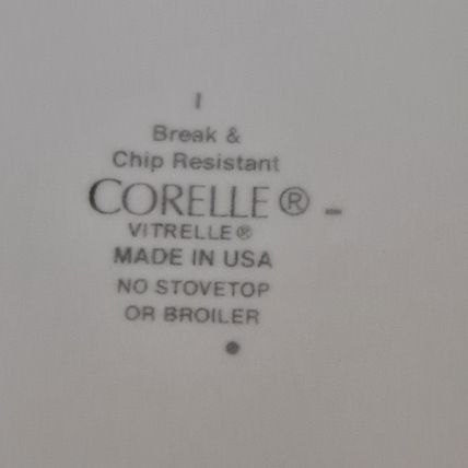 Lot 4 CORELLE By Corning SAND SKETCH BREAD & Butter PLATES 6 3/4 Salad Dessert