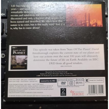 State Of The Planet DVD Promo The Mail David Attenborough Is There A Crisis