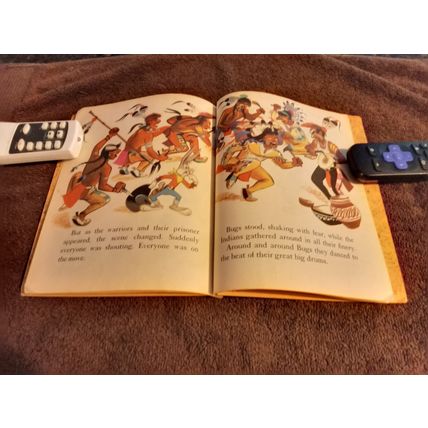 Little Golden Book Bugs Bunny And The Indians By Annie North Bedford VG 4.0 1951
