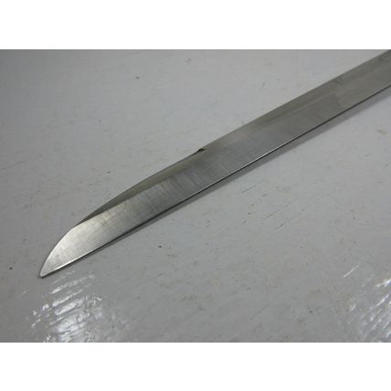 Vintage MAXAM Steel 9" Kitchen Chef's and 10.5" Slicing Knife w/ Wooden Handles