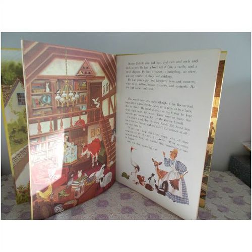 1967 Meet Doctor Dolittle Classic Book Good Condition