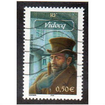 FRA 2003 50c 'LITERATURE -VIDOCQ' FINE USED (EBID20456)