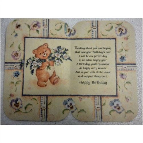 For A Special Mum - Happy Birthday - large card