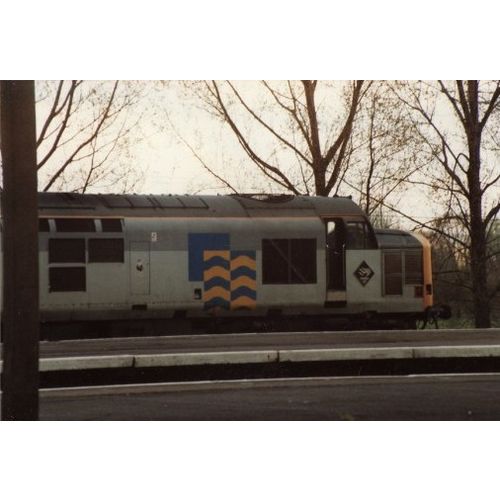 Railway Photo BR Class 37 37888 Petrolea Broxbourne 37/7 Loco Petroleum Livery 1