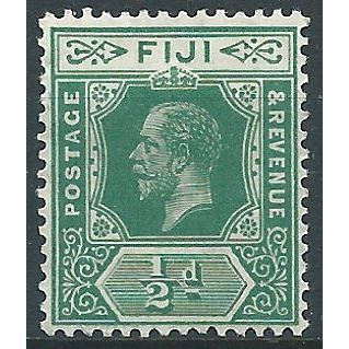 Fiji 1912 SG126 1/2d Green Mounted Mint....