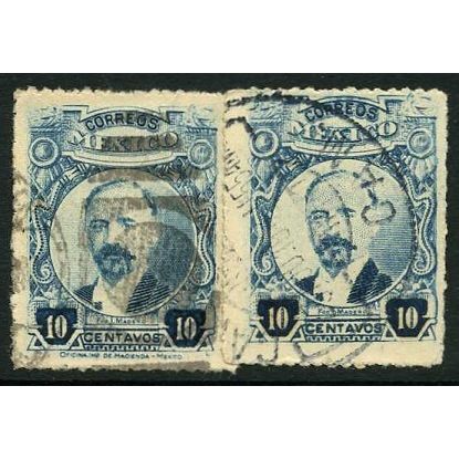 1917/1920 Michel 543I+543II - fine used (o) - with and without printer name