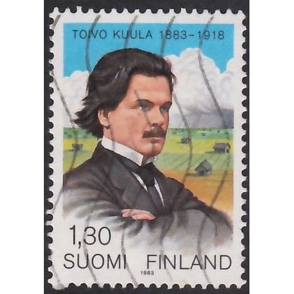 Finland, 1983 1.3m Toivo Kuula, SG 1049 (Scott #684), used