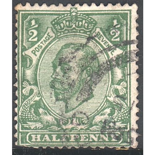GB 1912 - KGV - SG344 - ½d green - used