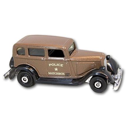 Matchbox - '33 Plymouth PC Sedan: MBX Rescue #5/30 - #55/125 (2018) *Brown*