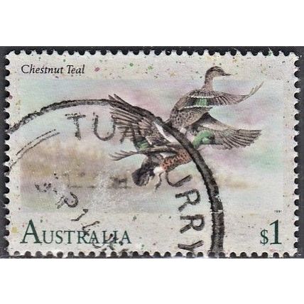 AUSTRALIA, 1991 $1 Water Birds, SG 1282 (Scott #1206), used