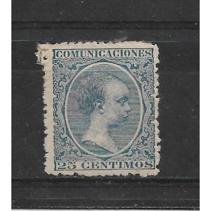 Spain.SG281 20c King Alfonso XIII (Blue).Fine Used.Feb22b