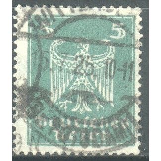 Germany 1924 - 5pf green - New National Eagle - used