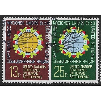 1976 Michel 297/298 - #2 fine used (o)