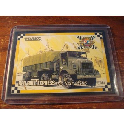 1994 Traks, Red Ball Express, #50, Very Rare Promotional Card