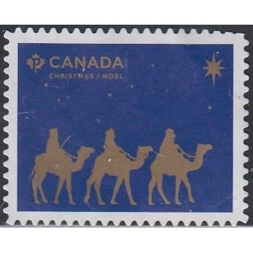 CANADA, 2019 'P' Christmas SG 3496 (Scott #3200), used.