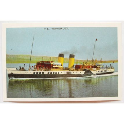 c.1980s PC Paddle Steamer Waverley, 1947