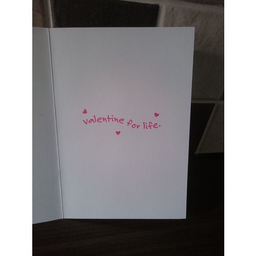 Glitter Valentines Card - Wife you're mine - 02