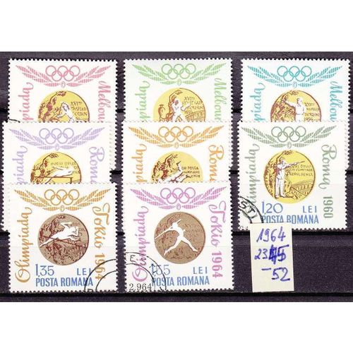 RUMÄNIEN ROMANIA [1964] MiNr 2345-52 ( O/used ) Olympiade