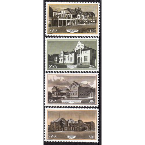 SWA Sg443 - Sg446 1985 Historic Building set P.O.Fresh MINT NEVER HINGED (N11/1)