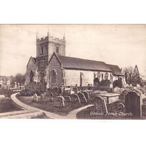 Oldham Parish Church Hampshire Postcard (HAM76518)