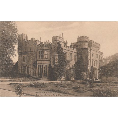 Hawarden Castle Flintshire Postcard (FLN77106)