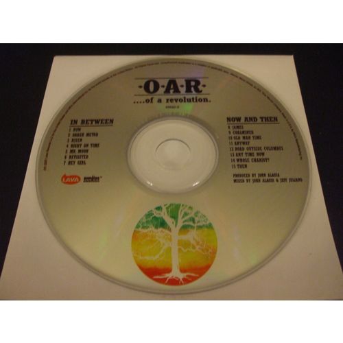 In Between Now and Then by O.A.R. (CD, Oct-2003, Lava Records) - Disc Only!!!