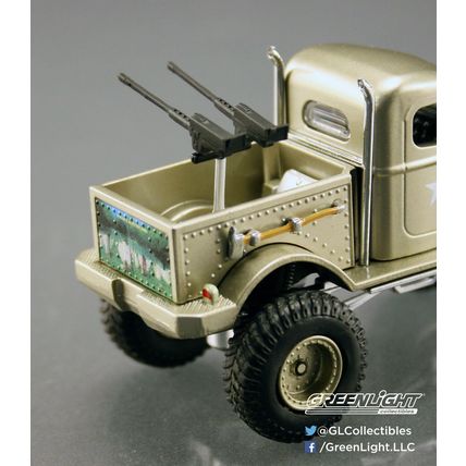 1/64 Greenlight "Stacey David's Gearz" 1941 military 1/2 ton "Sgt Rockzz' picku