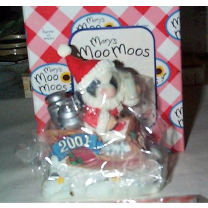 Mary's Moo Moos - 2001 - Got Milk? - - Enesco #858935 - - MIB