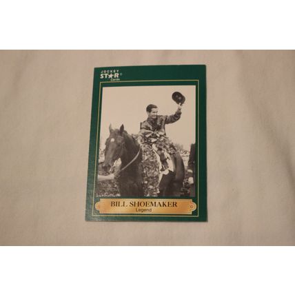 Bill Shoemaker 1991 Jockey Star NO. 2