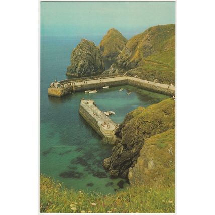 Postcard Mullion Harbour, Lizard Peninsula, Cornwall. Unposted