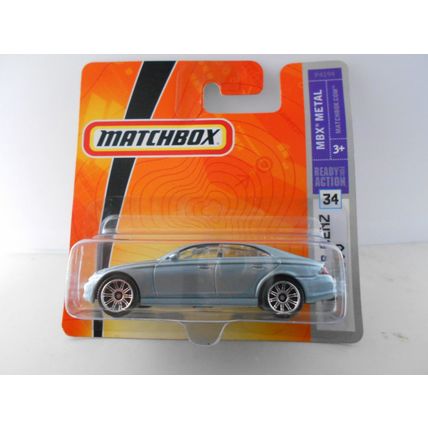 Matchbox Boxed Mercedes Benz CLS500 (silvery blue) good condition